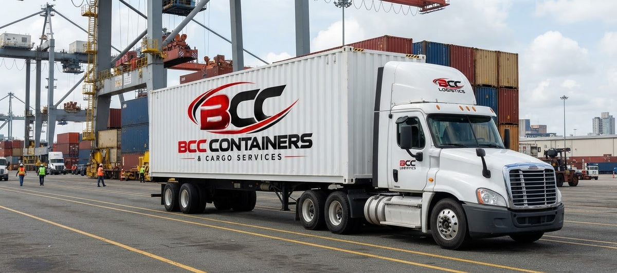 Cargo containers and logistics operations